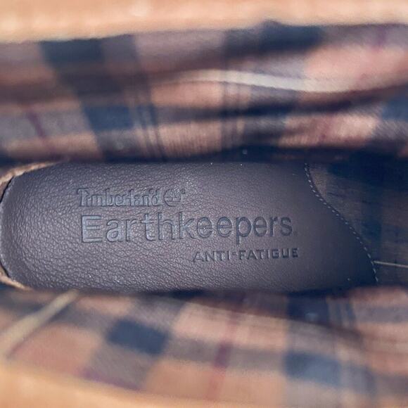 Timberland Earthkeepers Rudston Mid Waterproof Boot Pull On Buckle Size 8 Brown - Picture 12 of 16